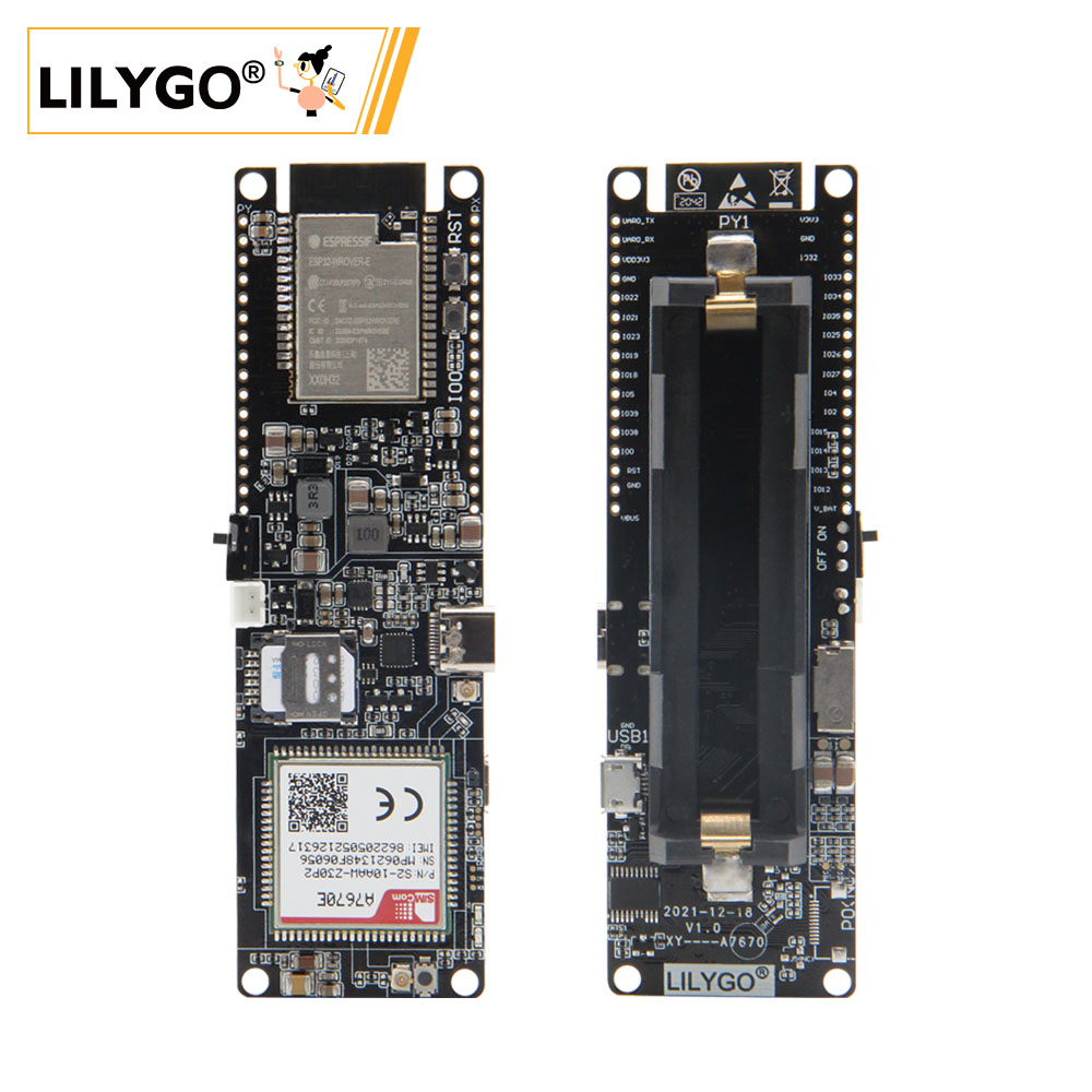 Devkitc - LILYGO® TTGO T-A7670G/E/SA R2 4G 4グラム開発ボードlte