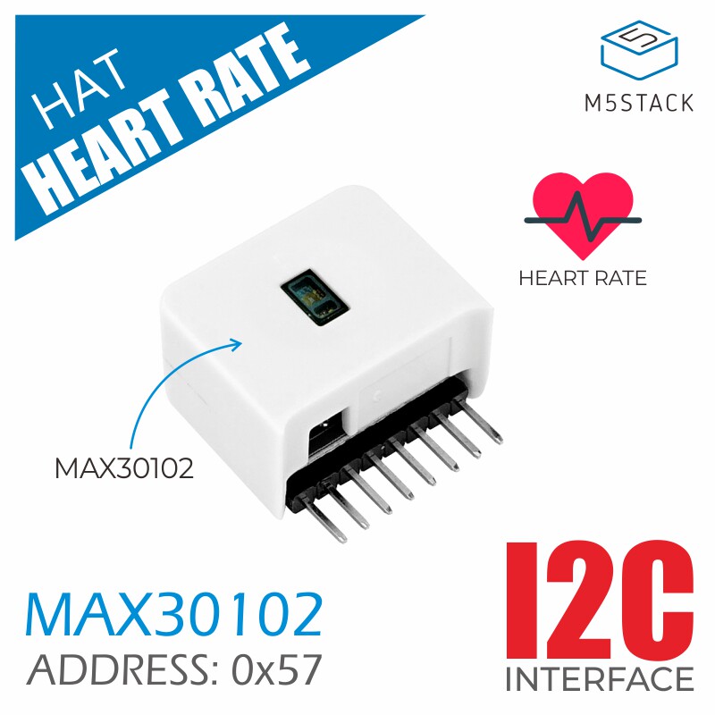 M5Stickc - 公式M5StickC心拍数血中酸素センサーMAX30102プログラマブルスマート医療機器（健康モニタリング用）