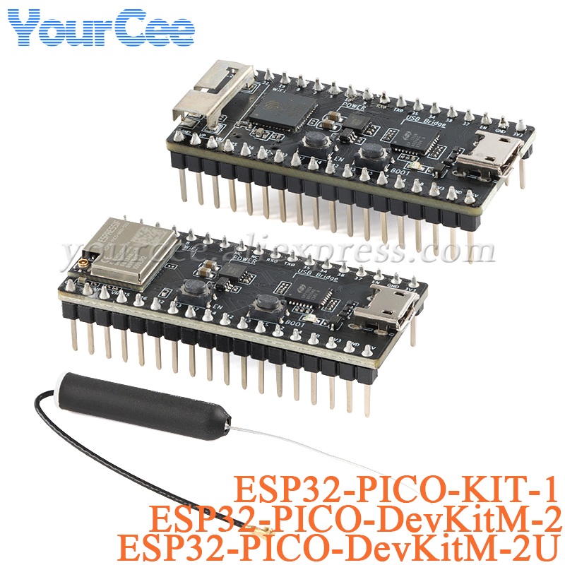 Olimex Esp32 - ESP32-PICO-KIT-1 ESP32-PICO-DevKitM-2 DevKitM-2U開発ボード ESP32-PICO-V3-ZERO -02U-N8R2 WiFiワイヤレスモジュール