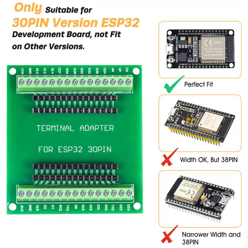 ESP32開発ボード NodeMCU-32S ESP32-3 - Nodemcu 32S のレビューと価格
