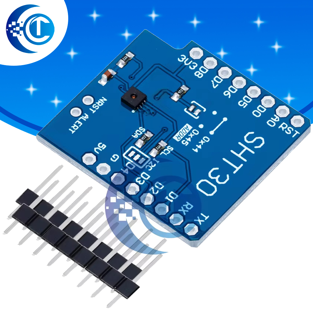 1 個 SHT30 シールド I2C デジタル温度と湿度モジ - Wemos D1 Mini のレビューと価格