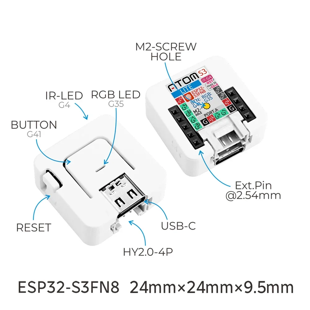M5Stack AtomS3-Lite ESP32-S3 開 - Doit Esp32 のレビューと価格