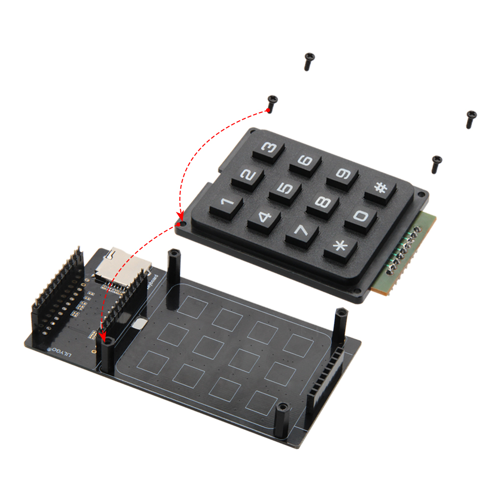 Lilygo®Ttgo t-lguryslposキーボード拡 - Ttgo Tdisplay のレビューと価格