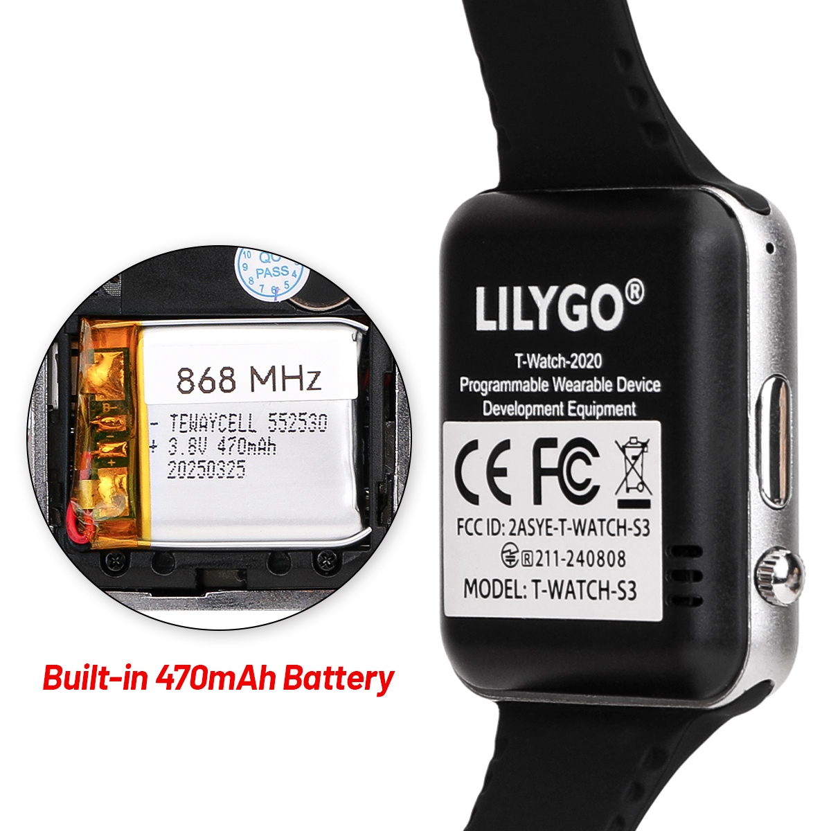 T-Watch-S3 ESP32-S3 開発ボード LILY - Ttgo T Watch のレビューと価格
