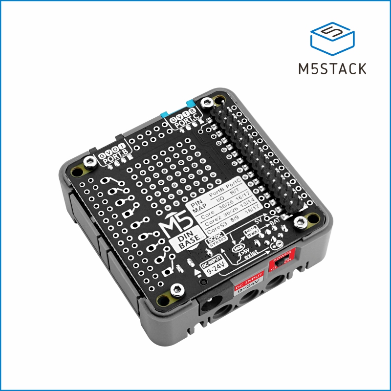 M5スタックの公式dinベースと500mAhバッテリー - M5Stack のレビューと価格