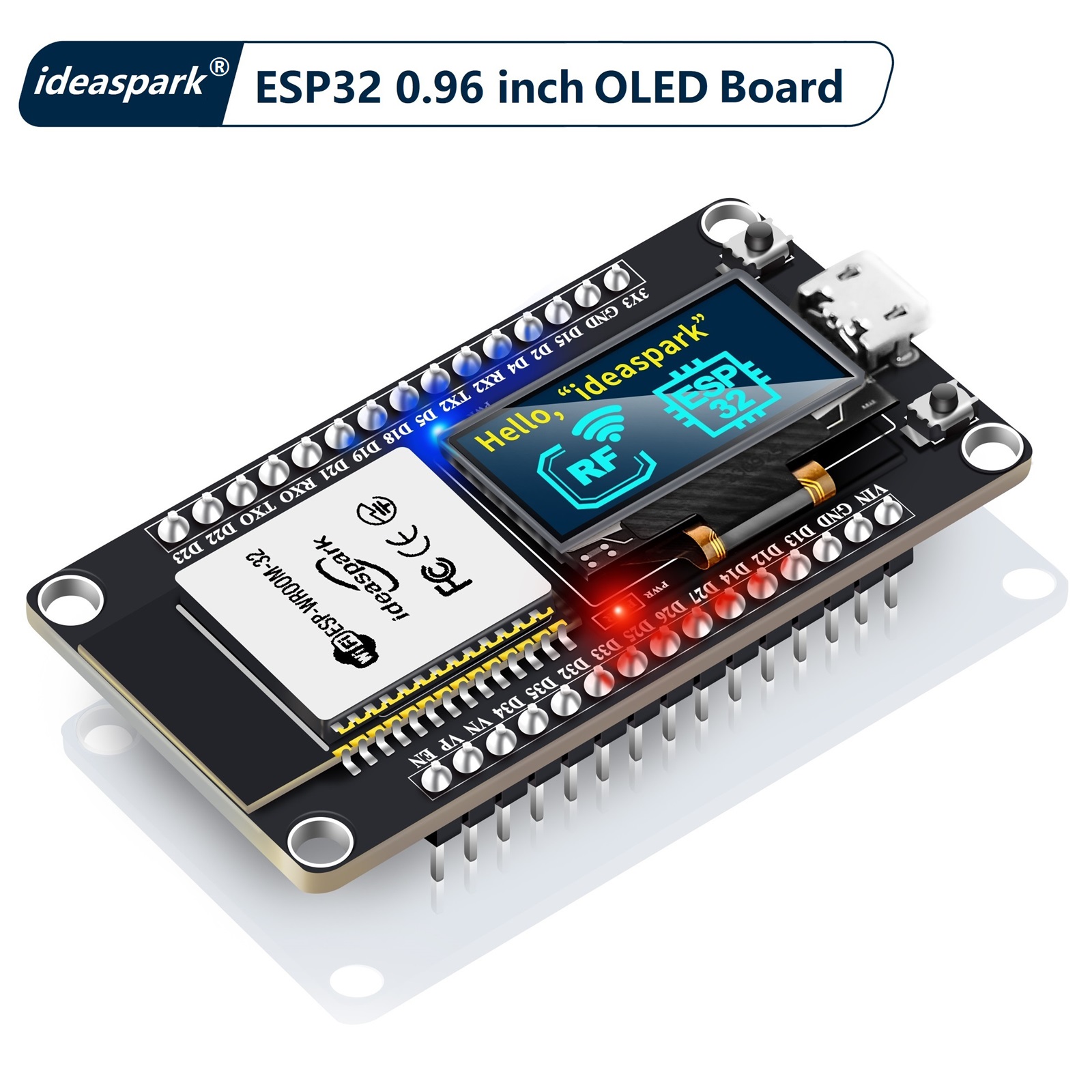 アイデアスパーク ®   ESP32 開発ボード、0.96  - Lolin D32 のレビューと価格