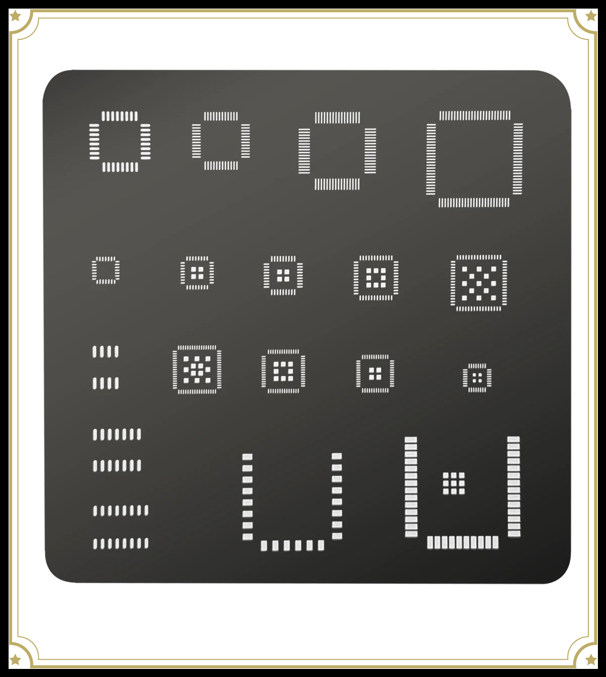 ユニバーサルICステンシル QFP QFN SOP BGA  - Doit Esp32 のレビューと価格