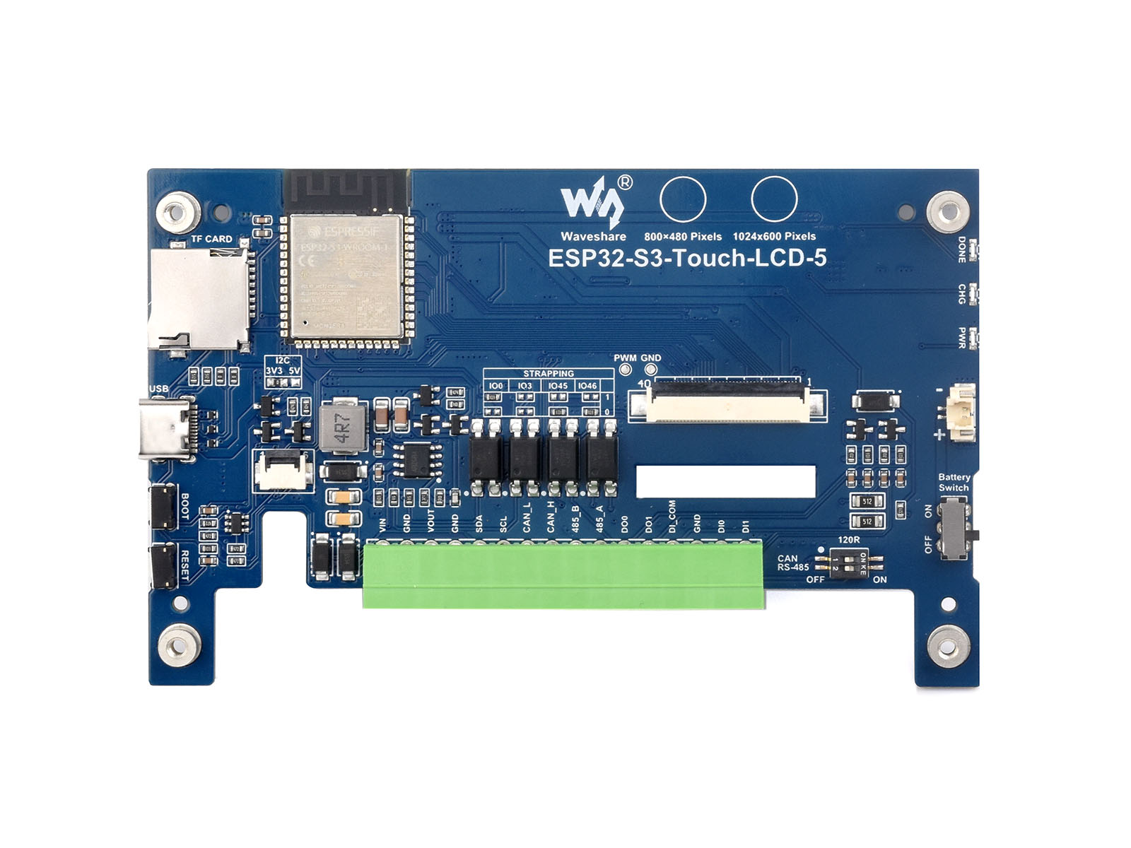 Waveshare ESP32-S3 5 インチ静電容量式タ - Waveshare Esp32 のレビューと価格