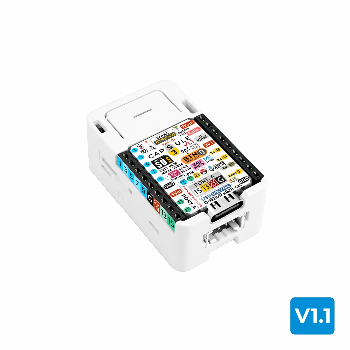 M5Stack公式カプセルキットv1.1（M5StampS3 - M5Stack のレビューと価格