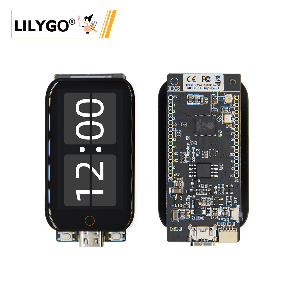 LILYGO T-Display-S3 1.9インチ ST7 - Lolin S3 のレビューと価格