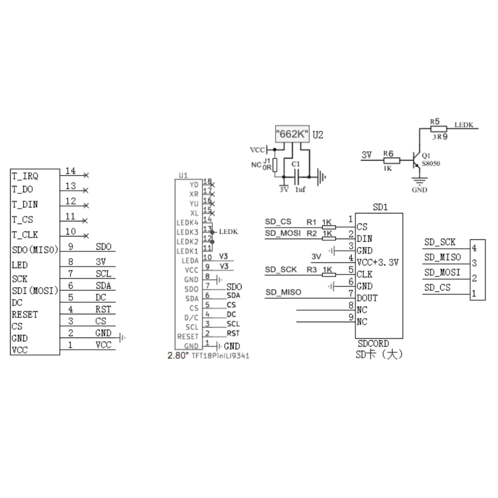 2.8 インチ TFT LCD ディスプレイモジュール ES - Esp32 S3 Devkitc 1 のレビューと価格