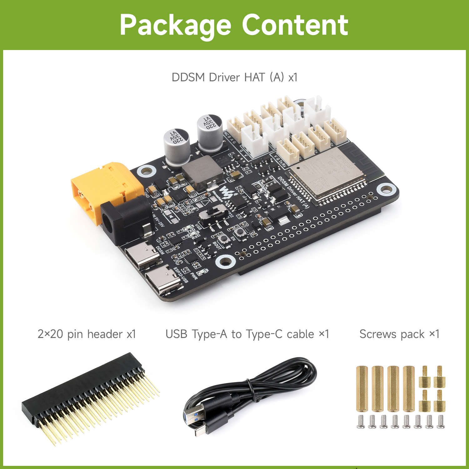 Waveshare ダイレクトドライブサーボモータードライバ - Waveshare Esp32 のレビューと価格
